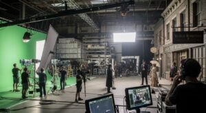 Background movie set image