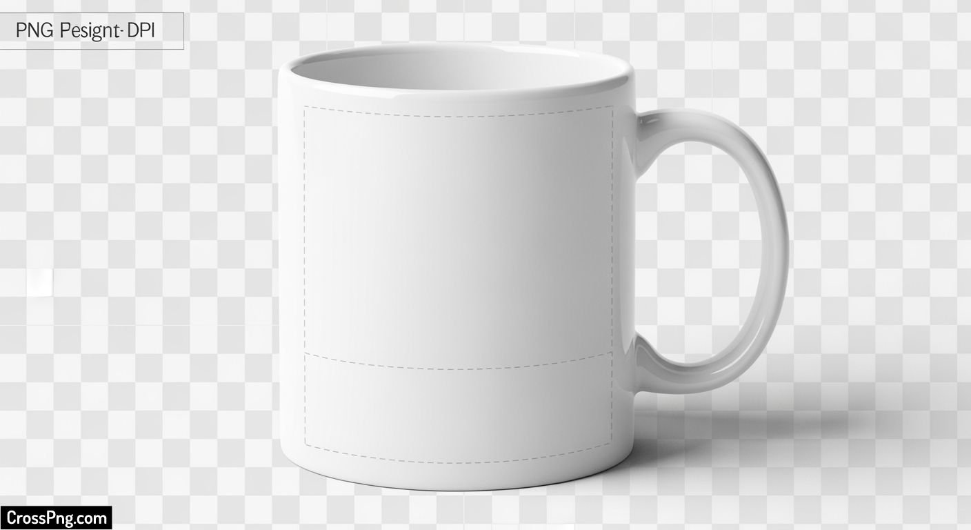 Background mug design template png image