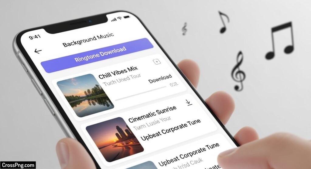Background music ringtone download image
