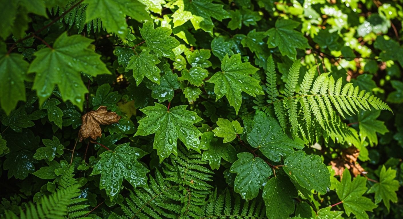 Background of leaves image 3