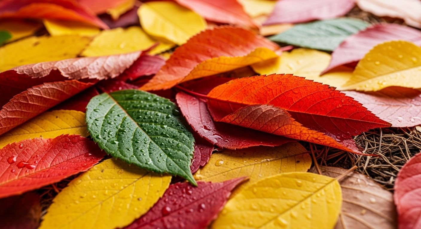 Background of leaves image 4