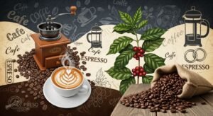 Background on coffee image 3