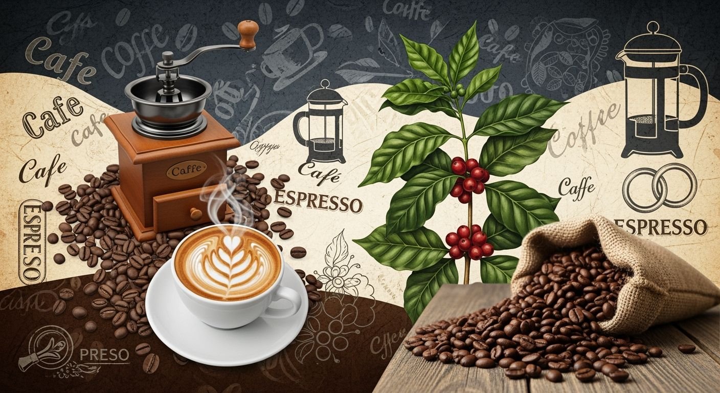 Background on coffee image 3
