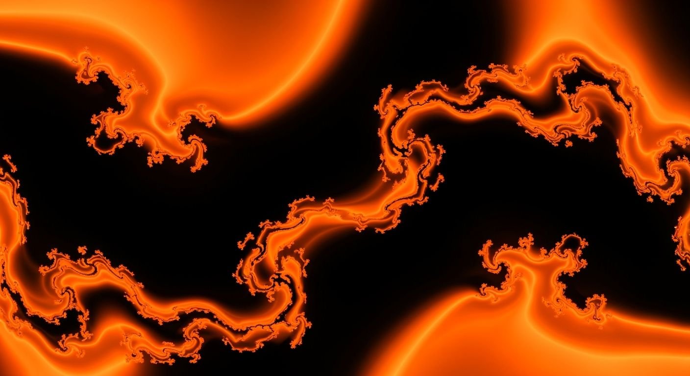 Background orange and black image