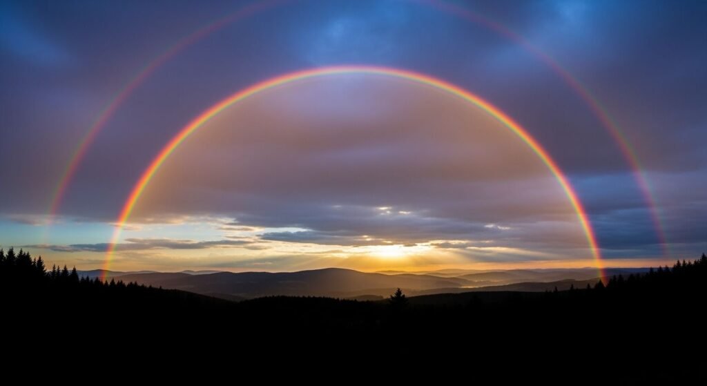 Background rainbow image