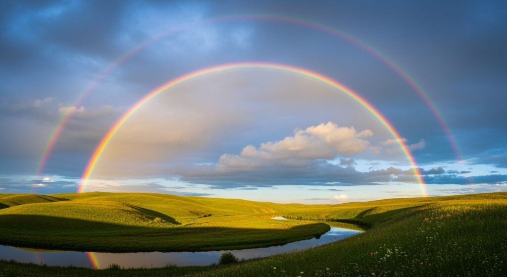 Background rainbow image 4