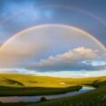 Background rainbow image