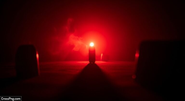 Background red light image
