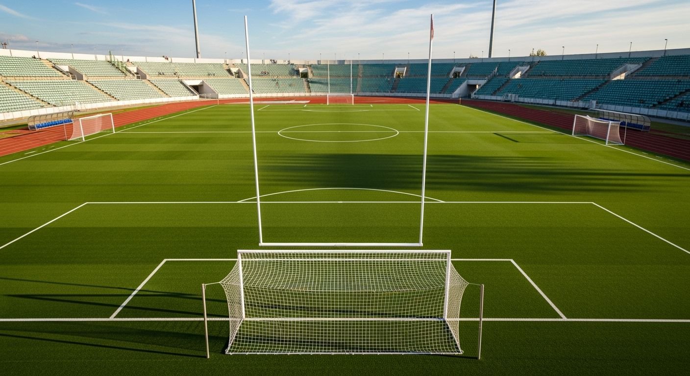 Background soccer field image 2