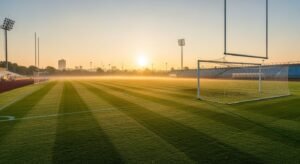 Background soccer field image 3