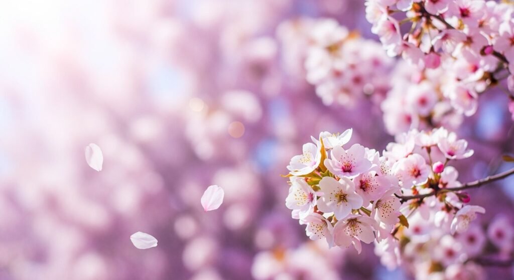 Background spring floral blossoms image 4