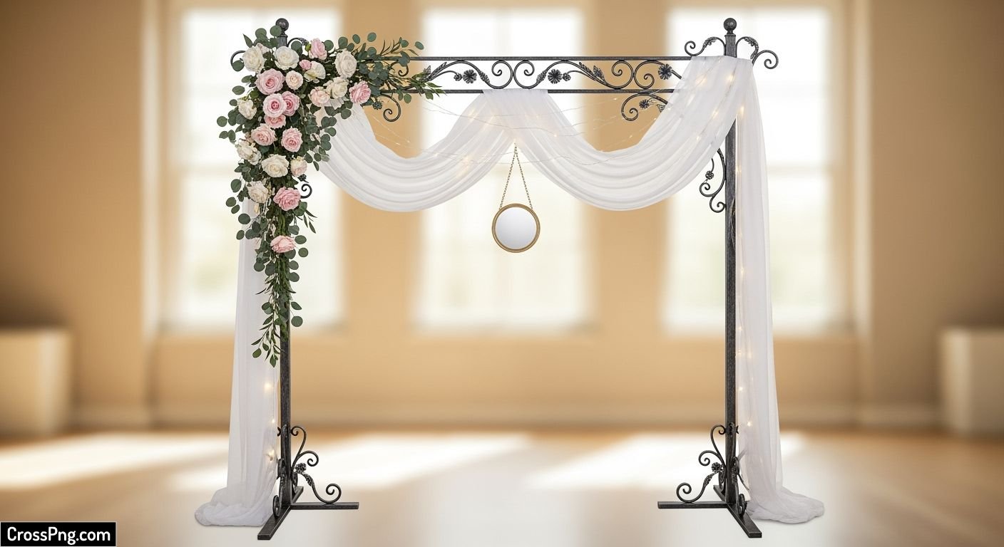 Background stand for decoration image