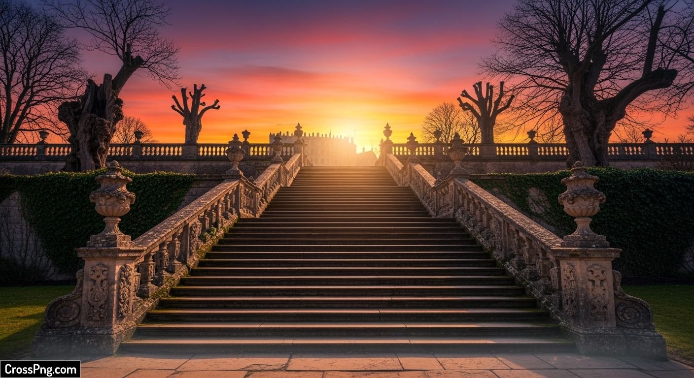 Background steps image