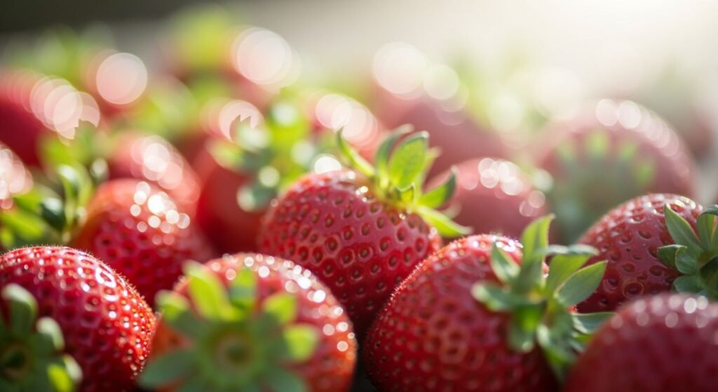 Background strawberry image