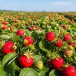 Background strawberry image 3