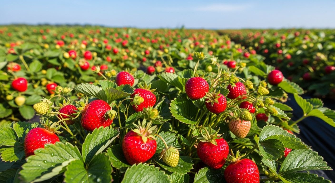 Background strawberry image 3