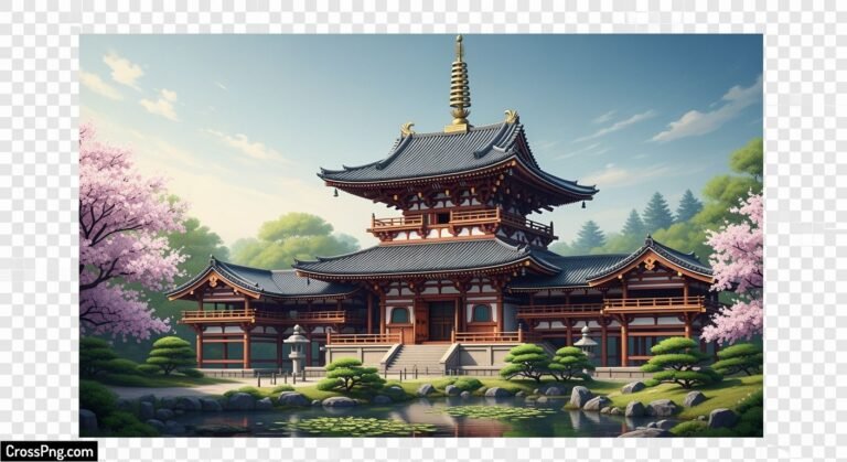 Background temple png hd image