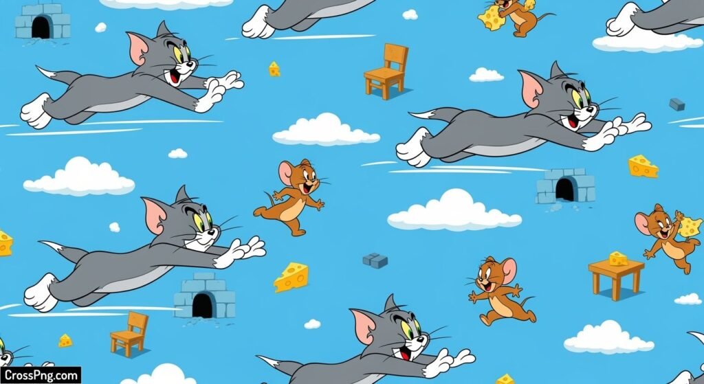 Background tom and jerry wallpaper image