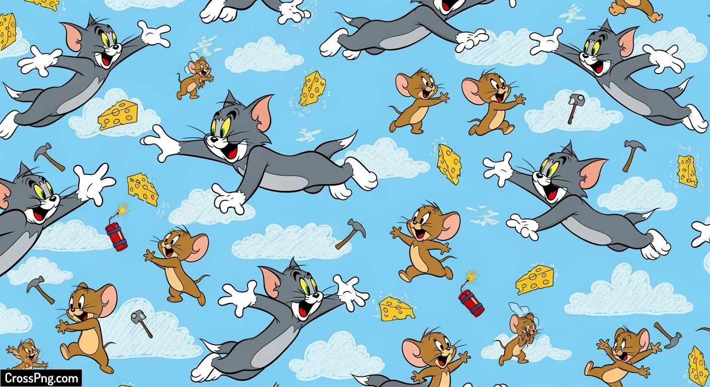 Background tom and jerry wallpaper image