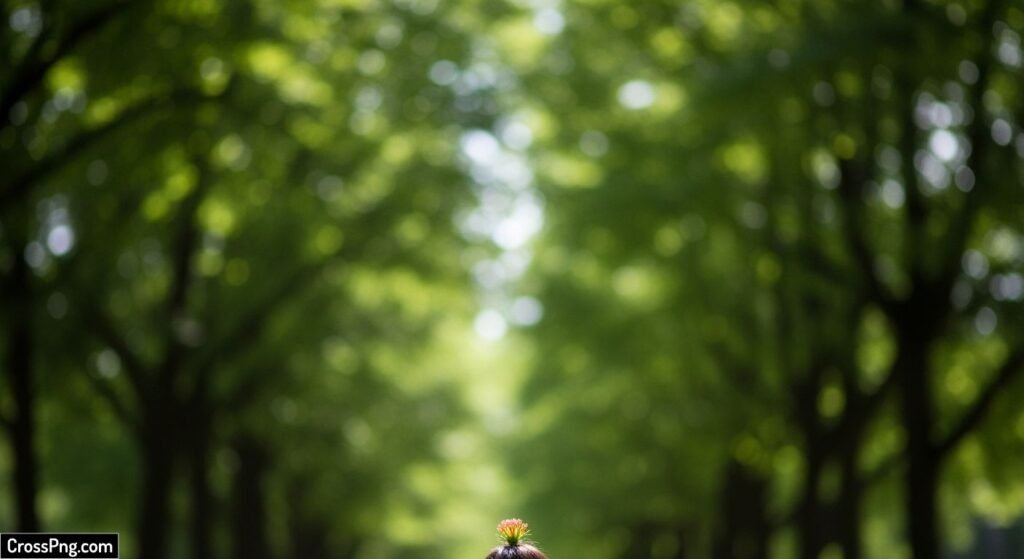 Background tree blur image 2