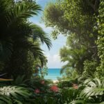 Background tropical image 2