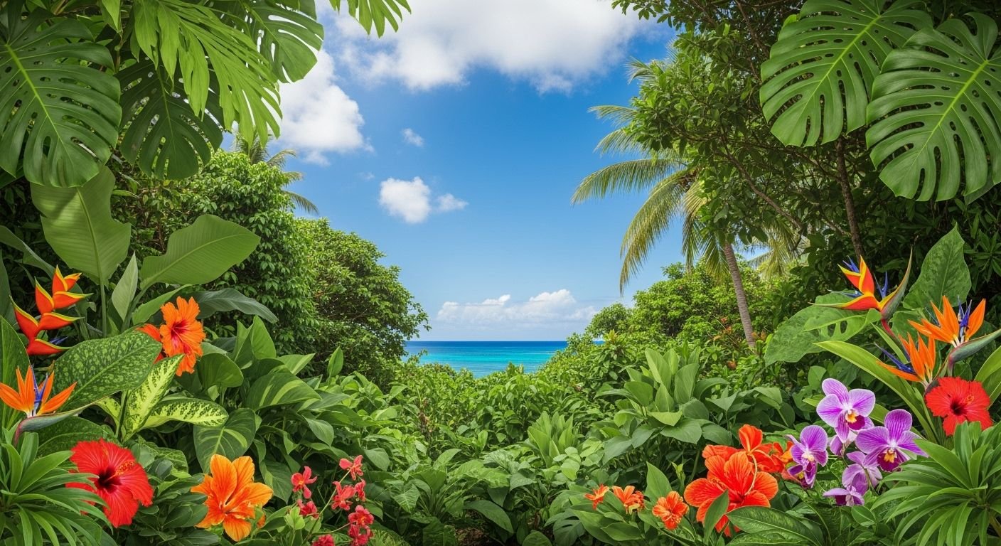 Background tropical image 3