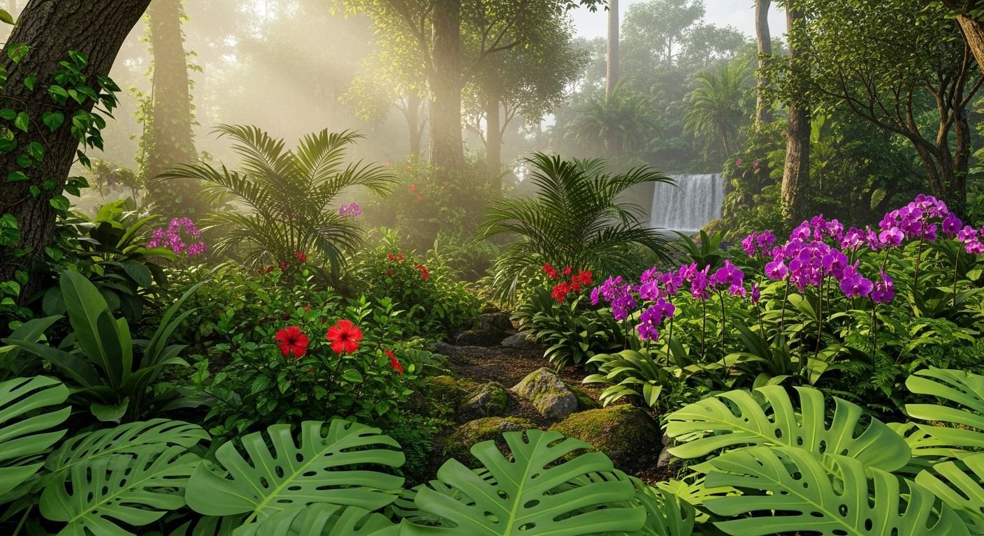 Background tropical image 4