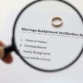 Background verification for marriage