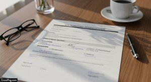 Background verification form image