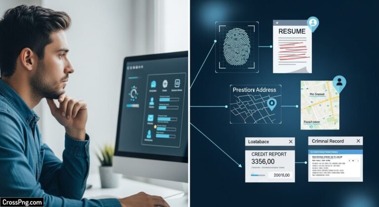 Background verification image