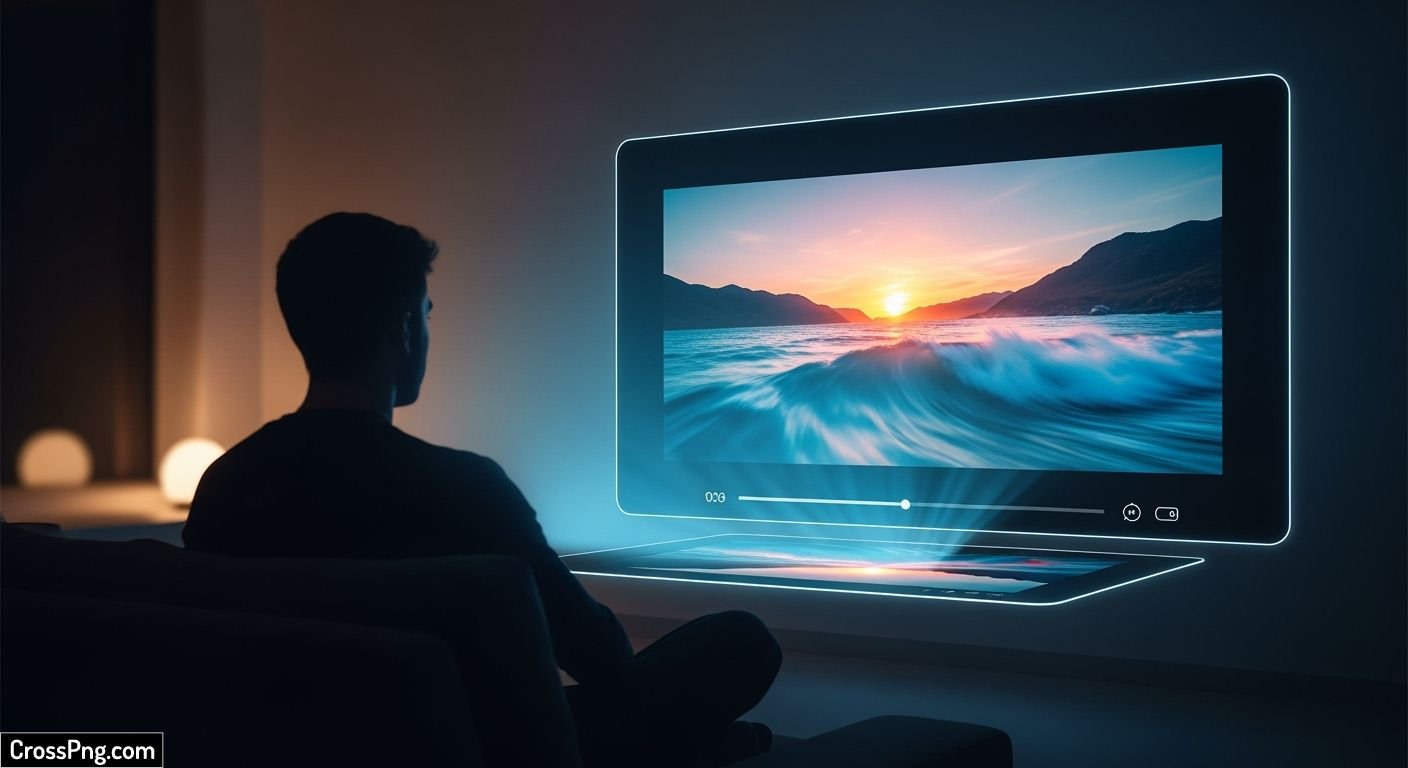 Background video player image