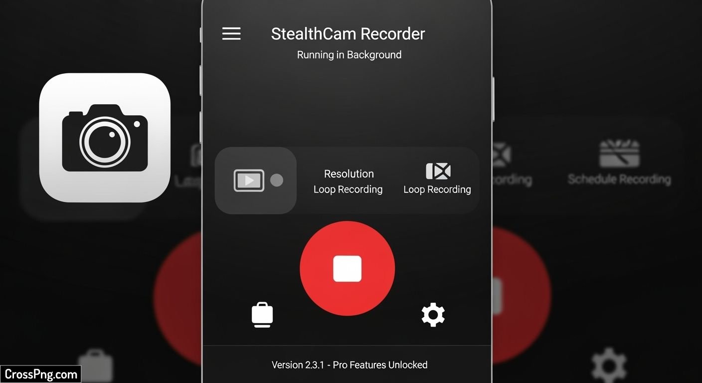 Background video recorder apk image