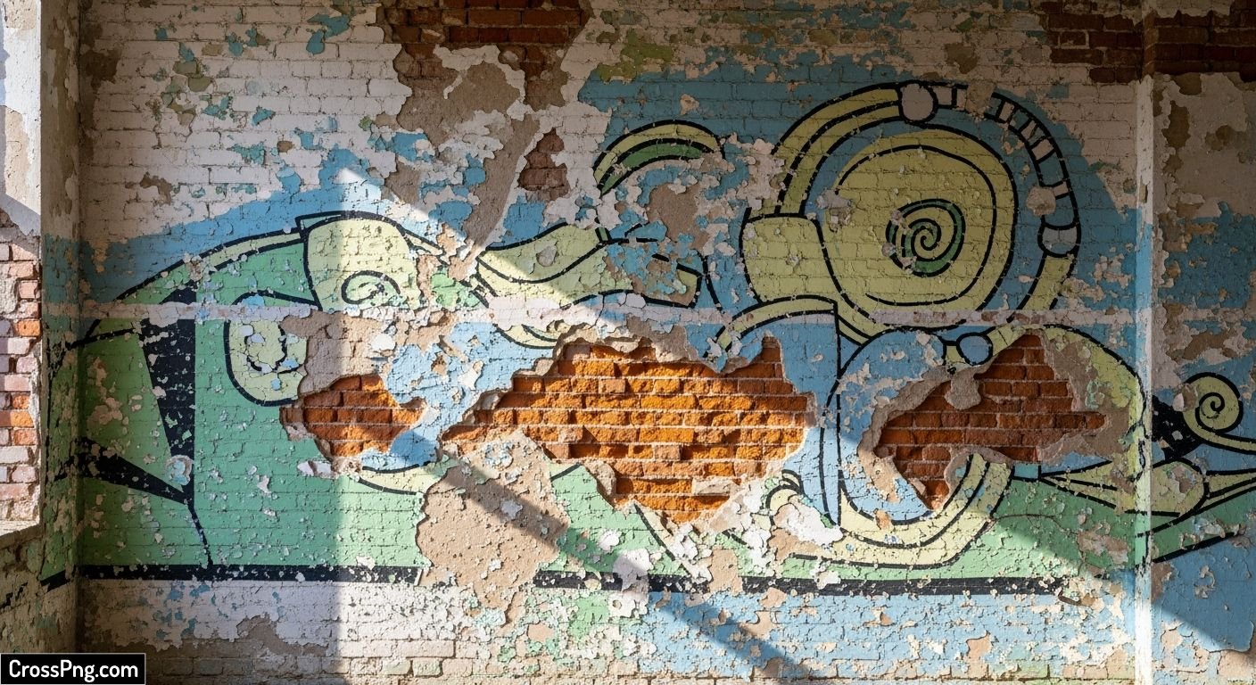 Background wall painting image