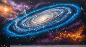 Background wall painting image