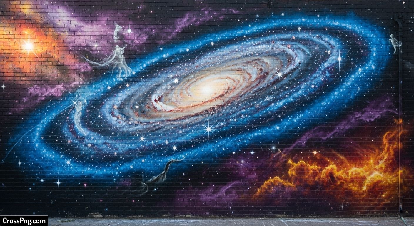 Background wall painting image