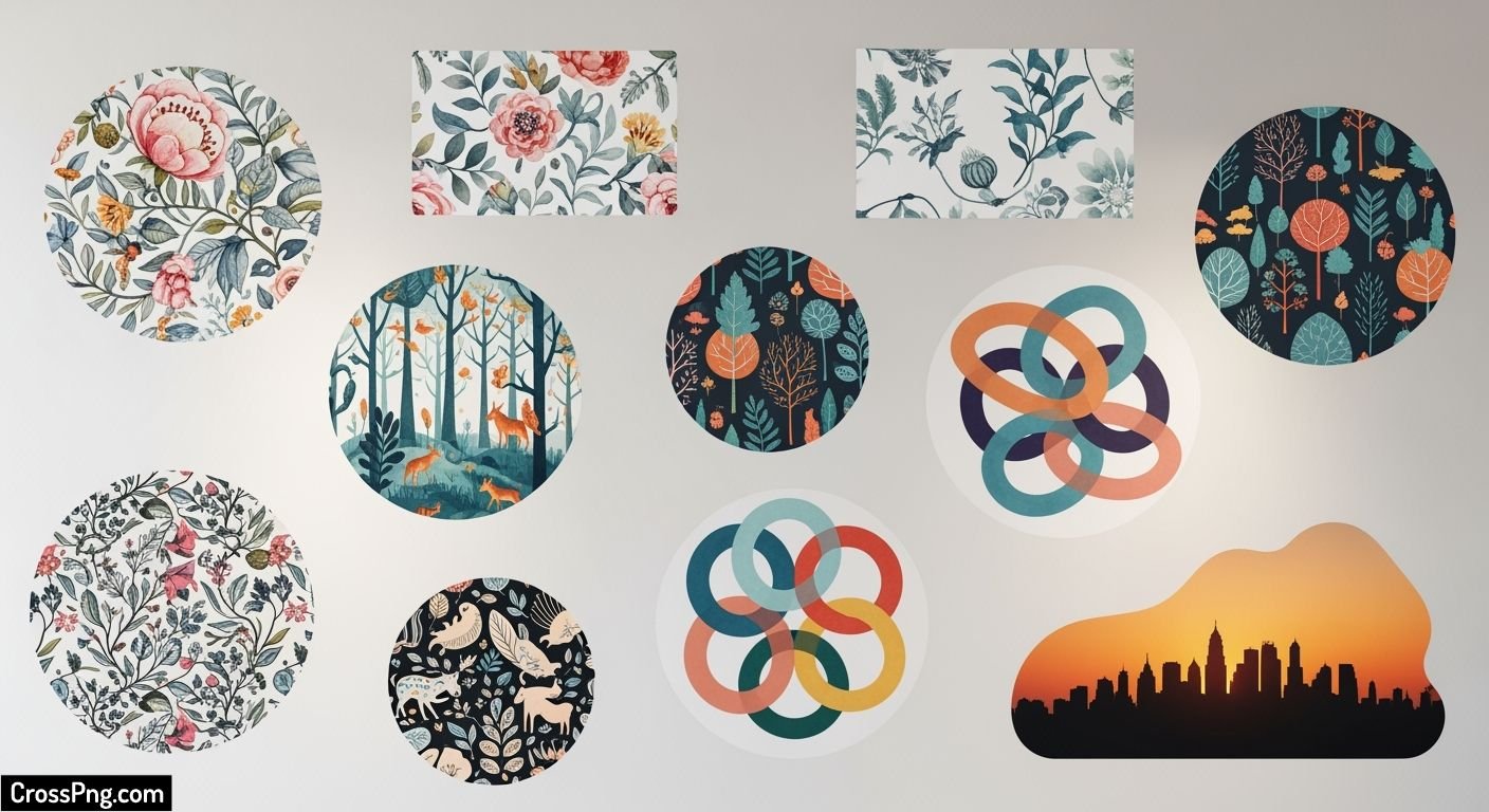 Background wall stickers image 3