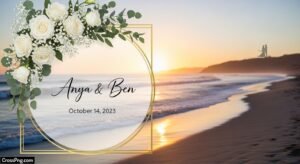 Background wedding album cover design image 2