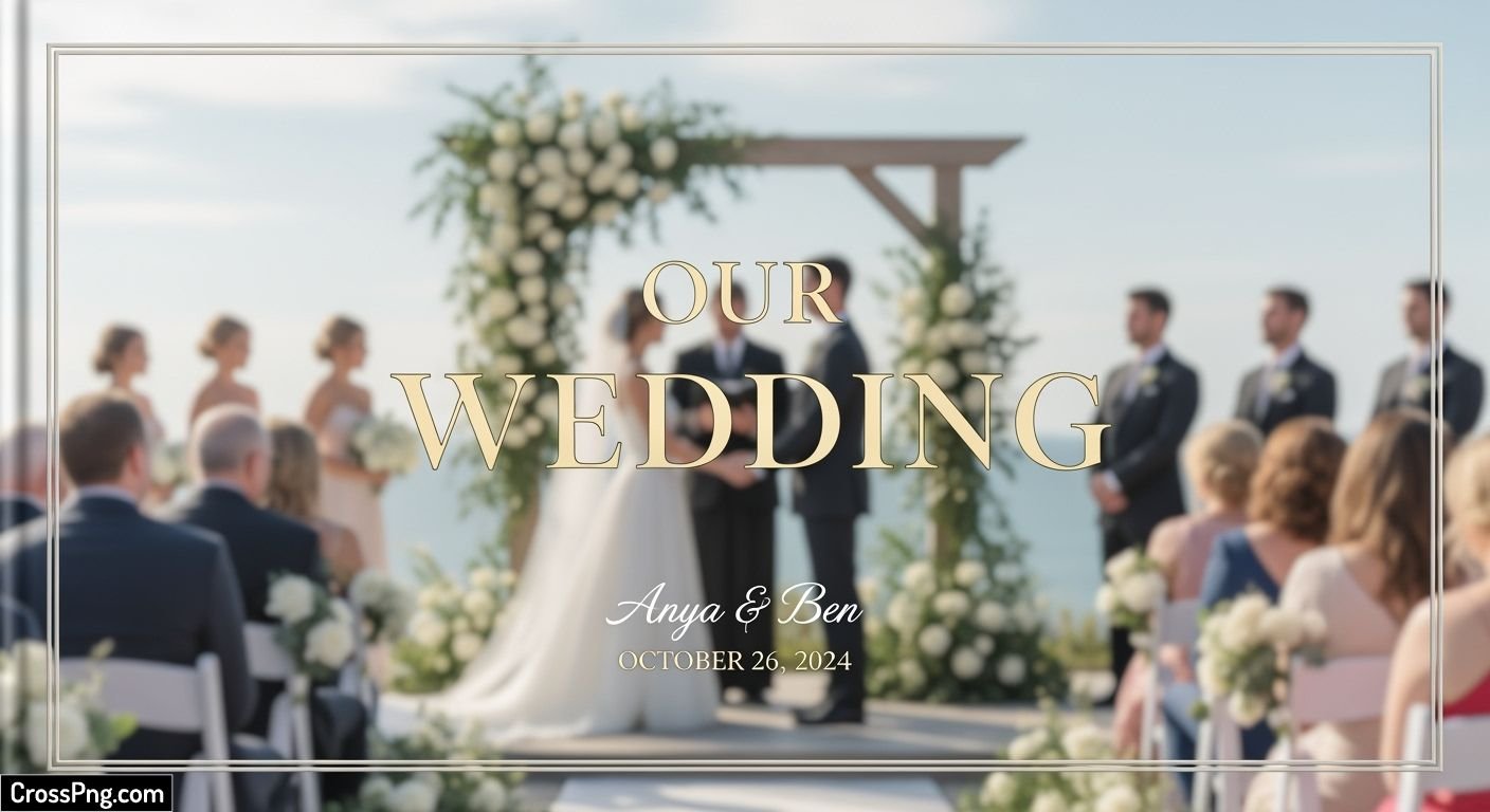 Background wedding album cover design image