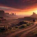Background wild west