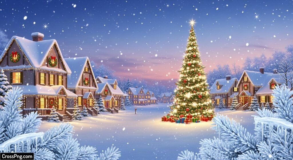 Background winter christmas image