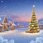 Background winter christmas image