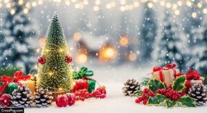 Background winter christmas image
