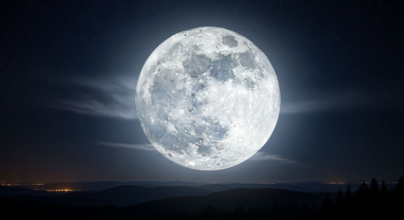 Background with moon image 2