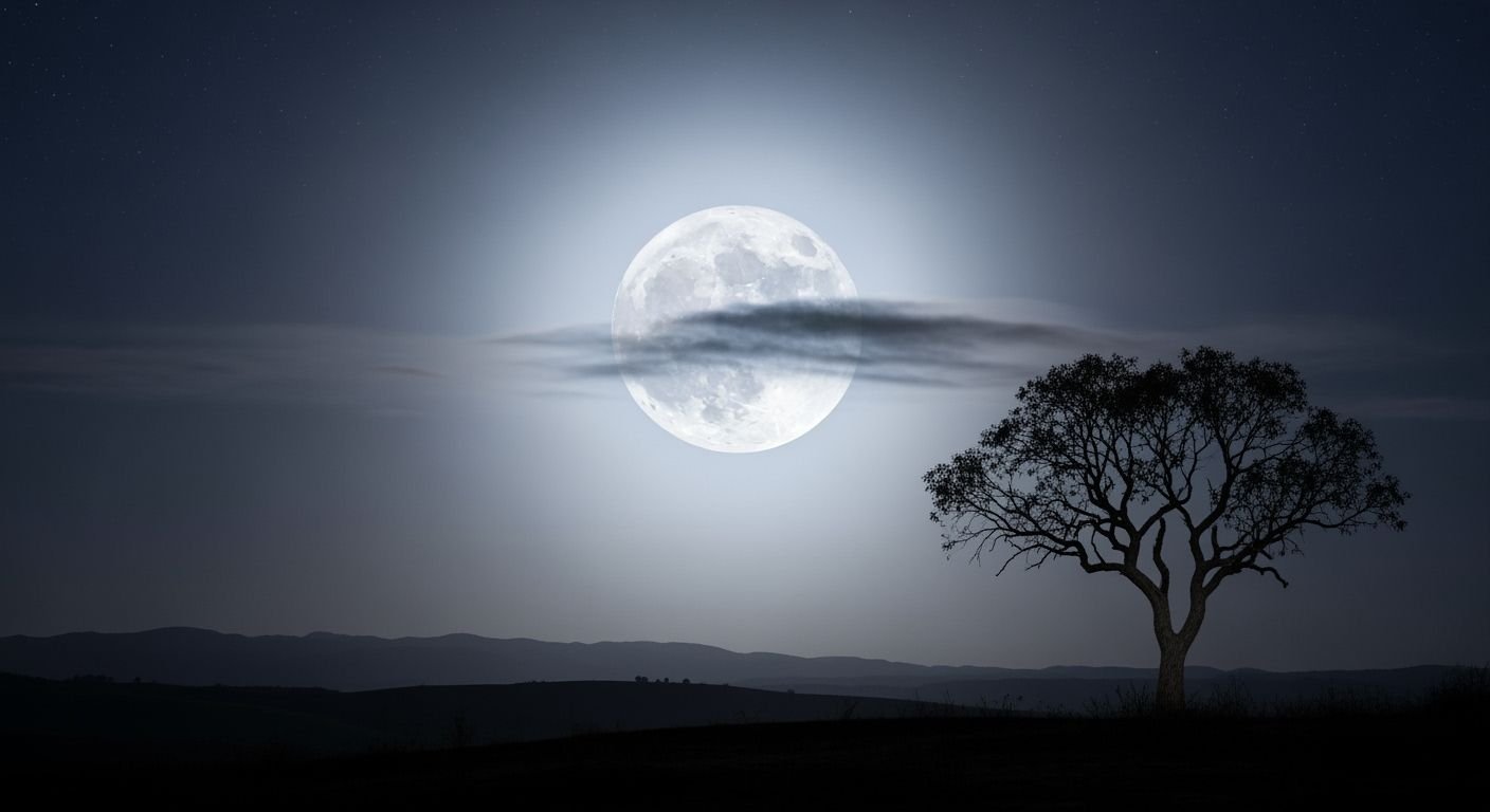 Background with moon image