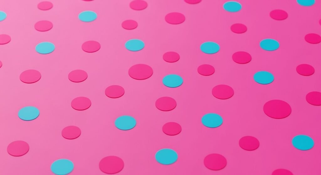 Background with polka dots image 2