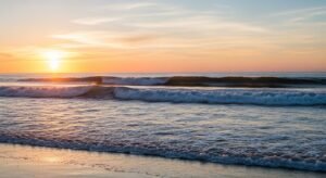 Background with waves image 3