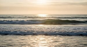 Background with waves image