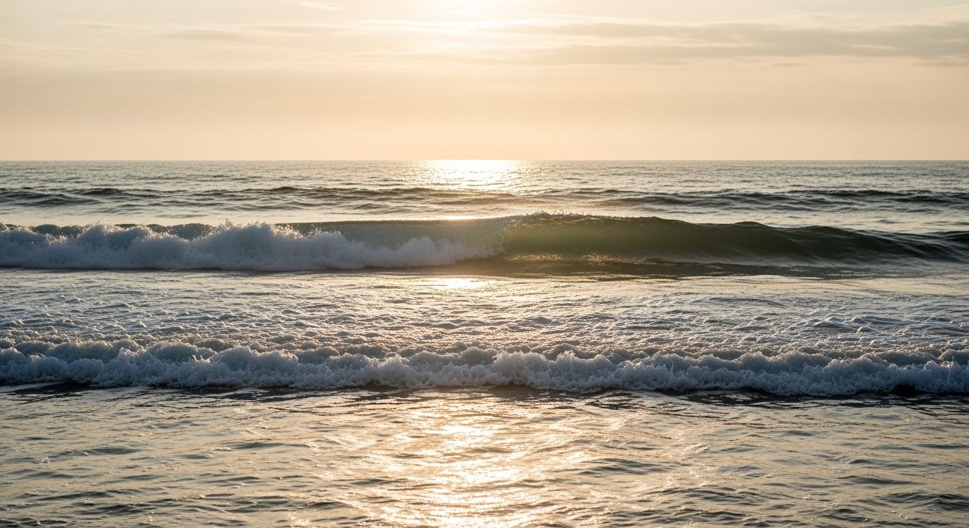 Background with waves image