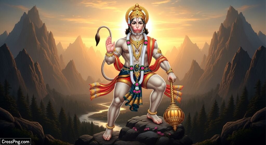 Bajrangbali background image