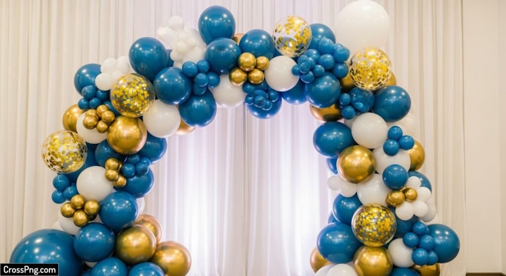 Balloon background decoration image